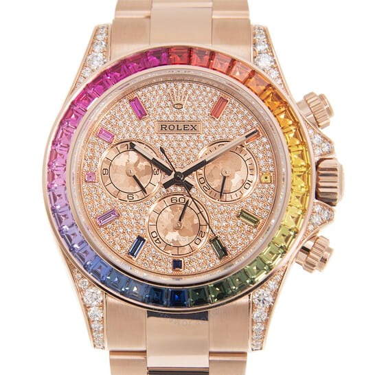 Cosmograph Daytona Chronograph Automatic Chronometer Diamond Watch 116595 RBOWPAV 40mm
