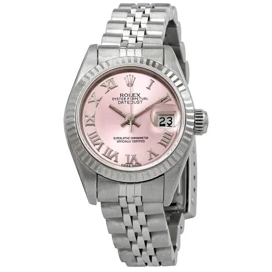 Automatic Chronometer Pink Dial Ladies Watch 26mm