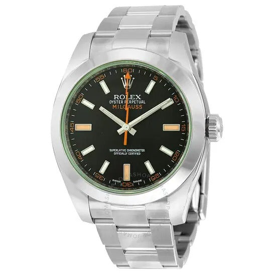 Milgauss Black Dial Unisex Watch 116400GV 40mm Luxury Edition