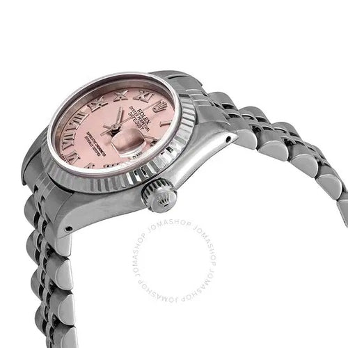 Automatic Chronometer Pink Dial Ladies Watch 26mm
